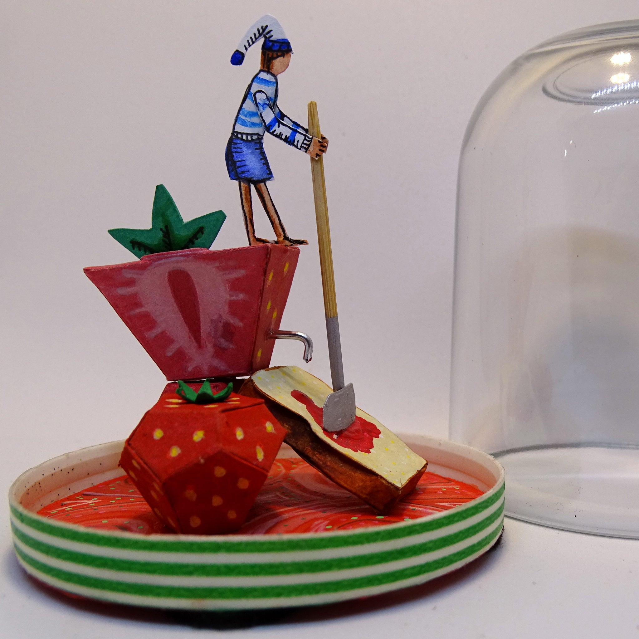 Petit Uni-Verre "Strawberry Jam for ever"