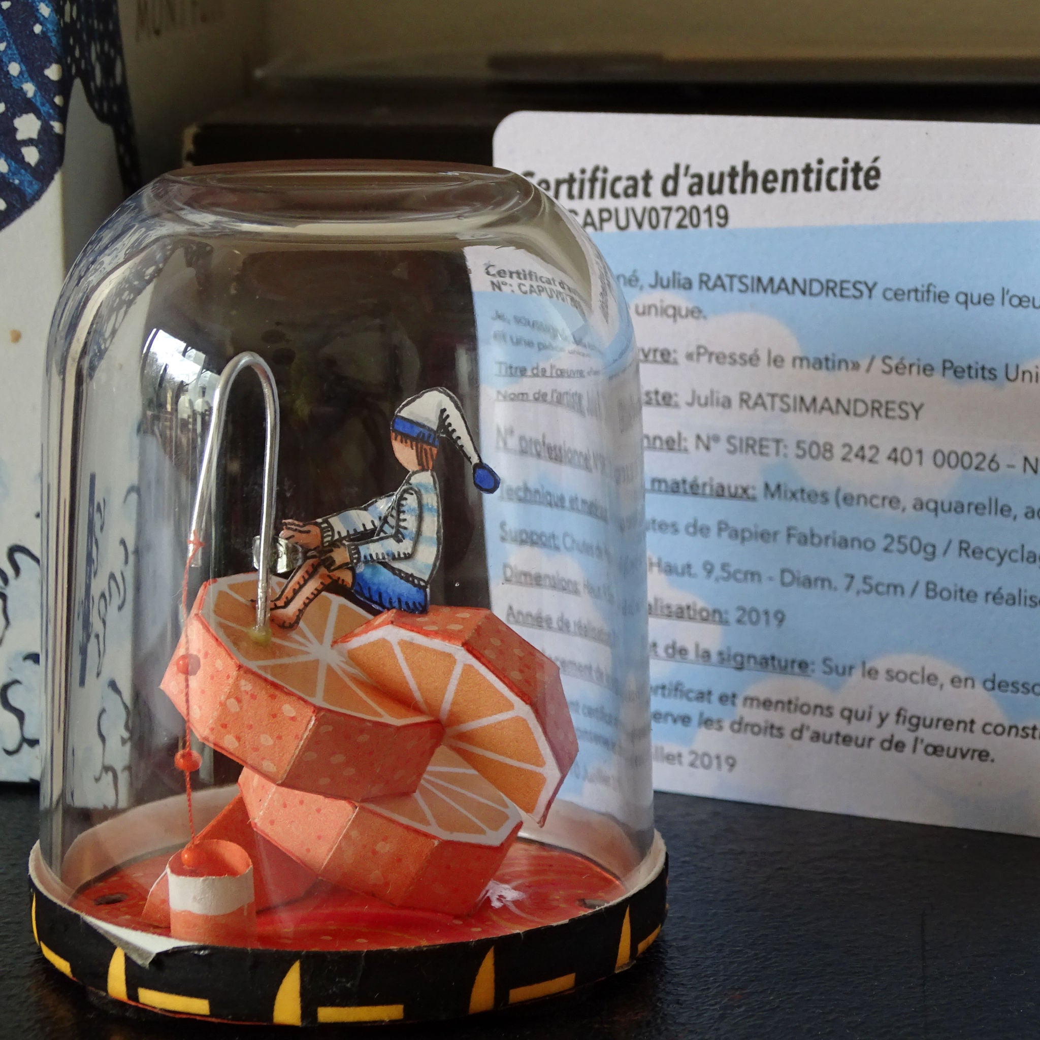 Petit Uni-Verre "Pressé le matin"