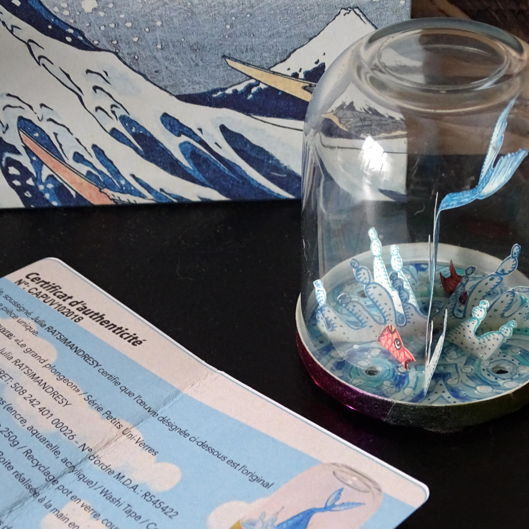 Petit Uni-Verre "Le grand plongeon"