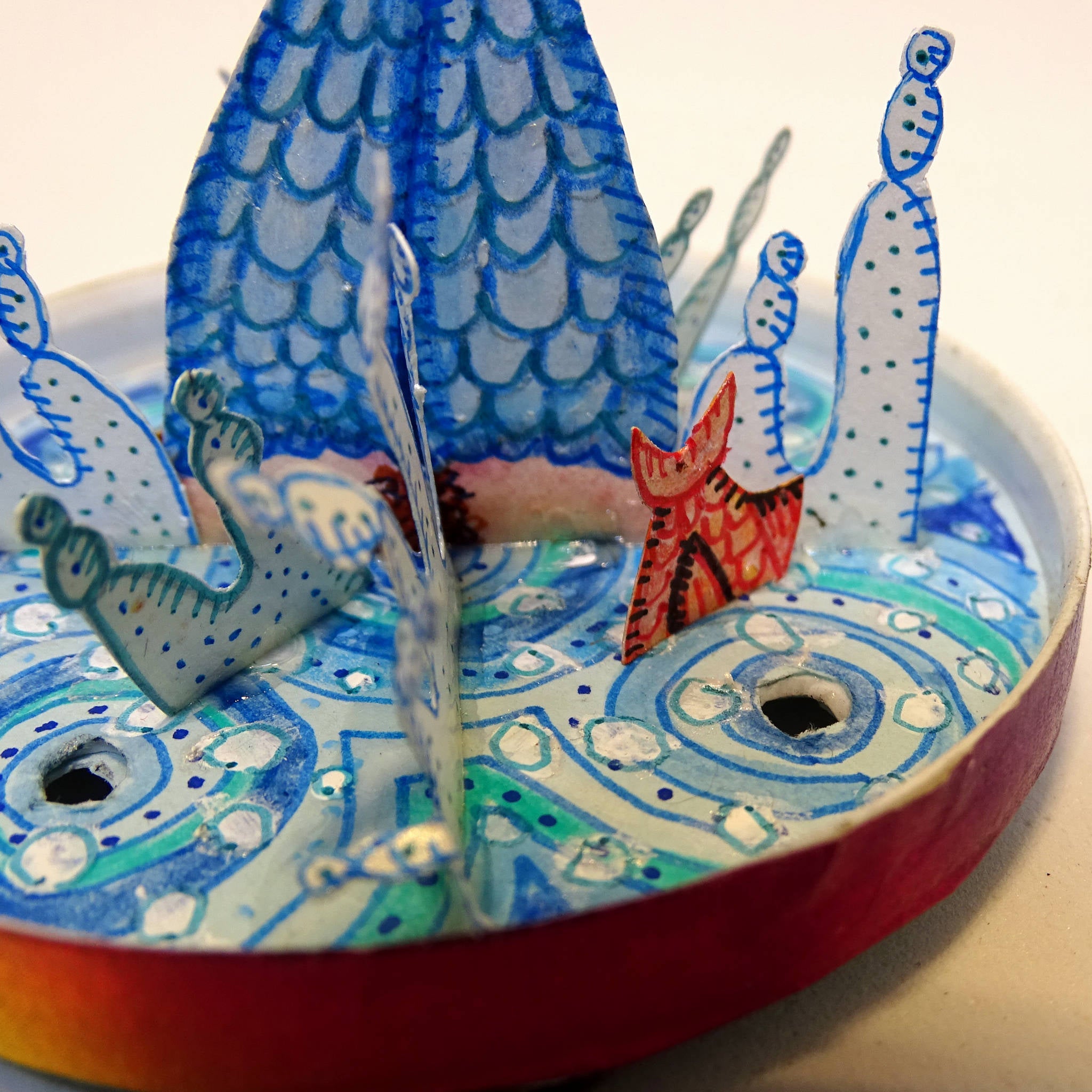 Petit Uni-Verre "Le grand plongeon"
