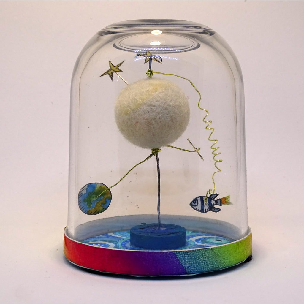 Petit Uni-Verre "De la terre à la lune, Retour"
