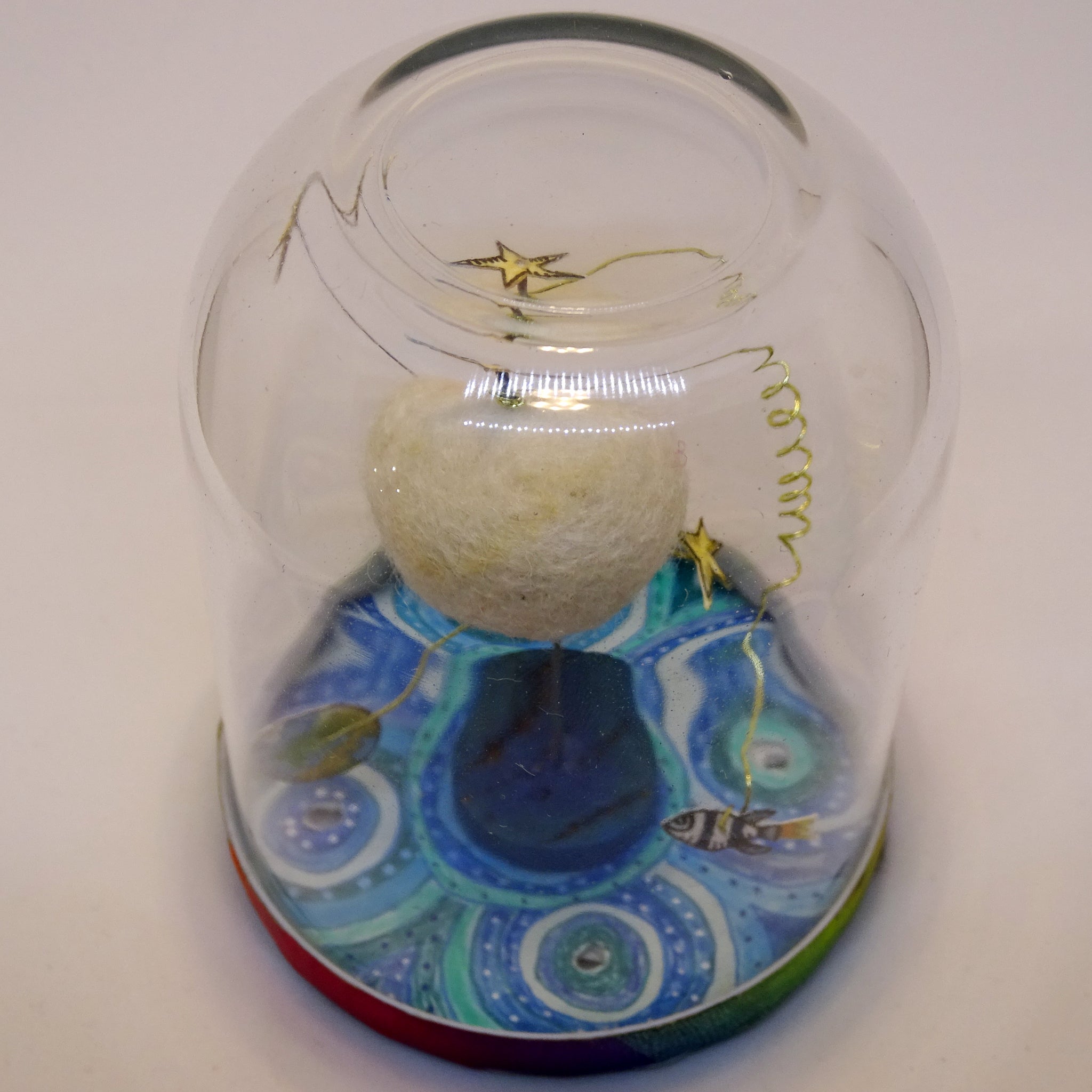 Petit Uni-Verre "De la terre à la lune, Retour"