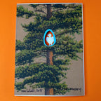Dans la Forêt #1 Oiseau - Illustration encadrée