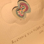 Anatomie d'un nuage (intérieur bleu) - Illustration encadrée