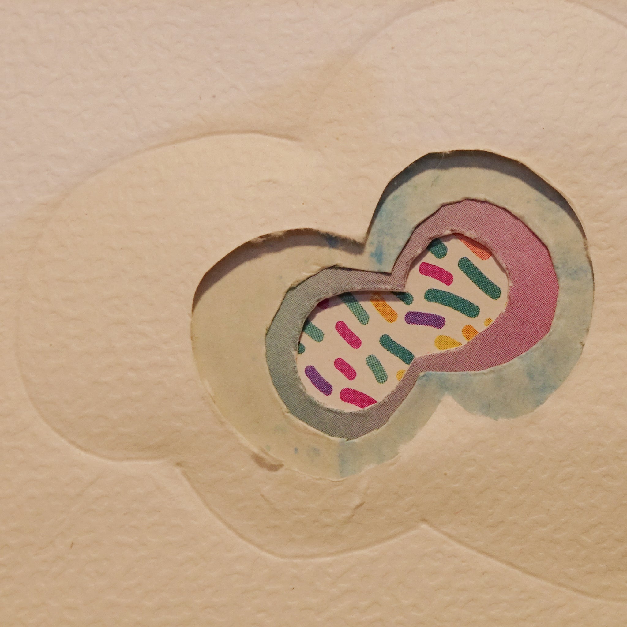 Anatomie d'un nuage (intérieur bleu) - Illustration encadrée