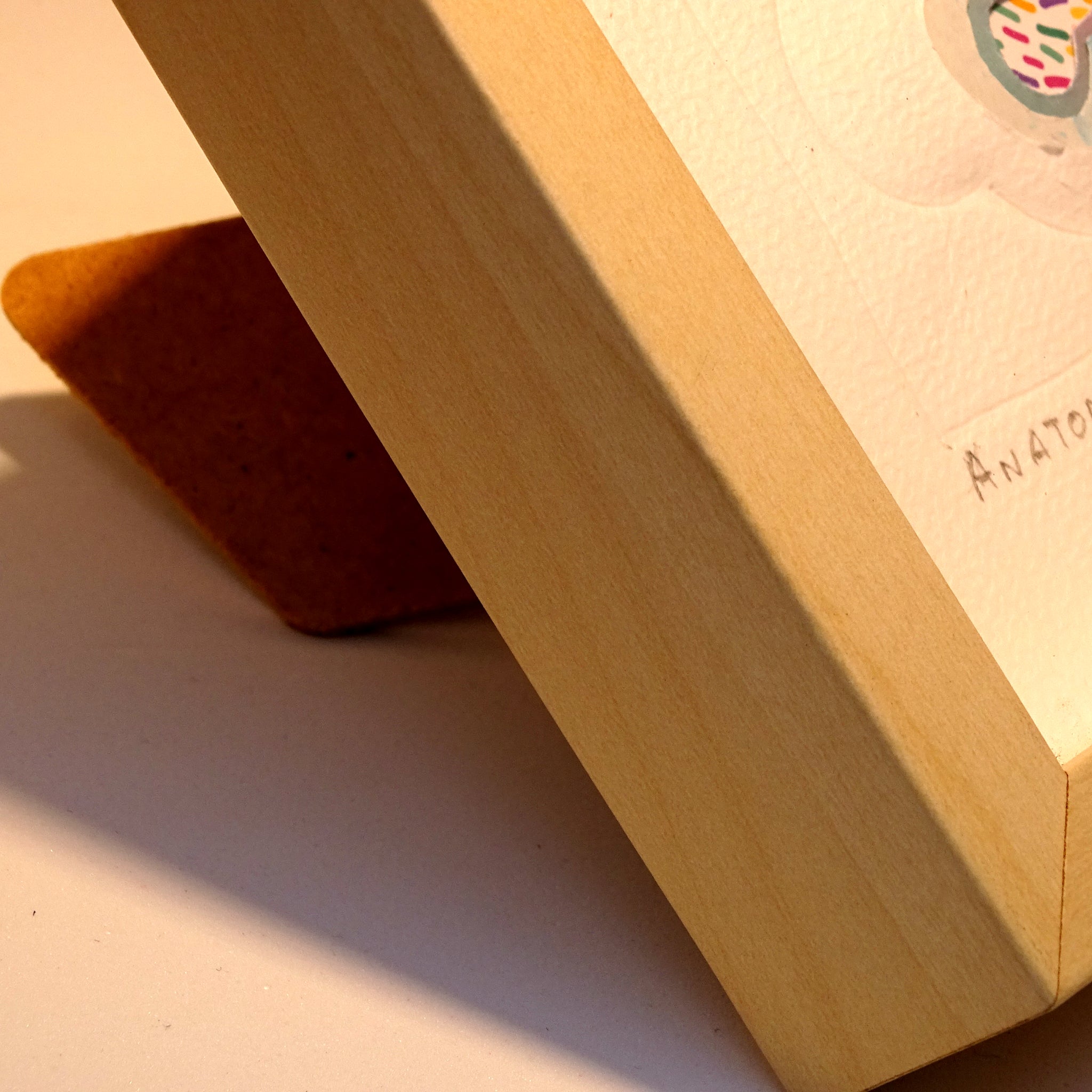 Anatomie d'un nuage (intérieur bleu) - Illustration encadrée