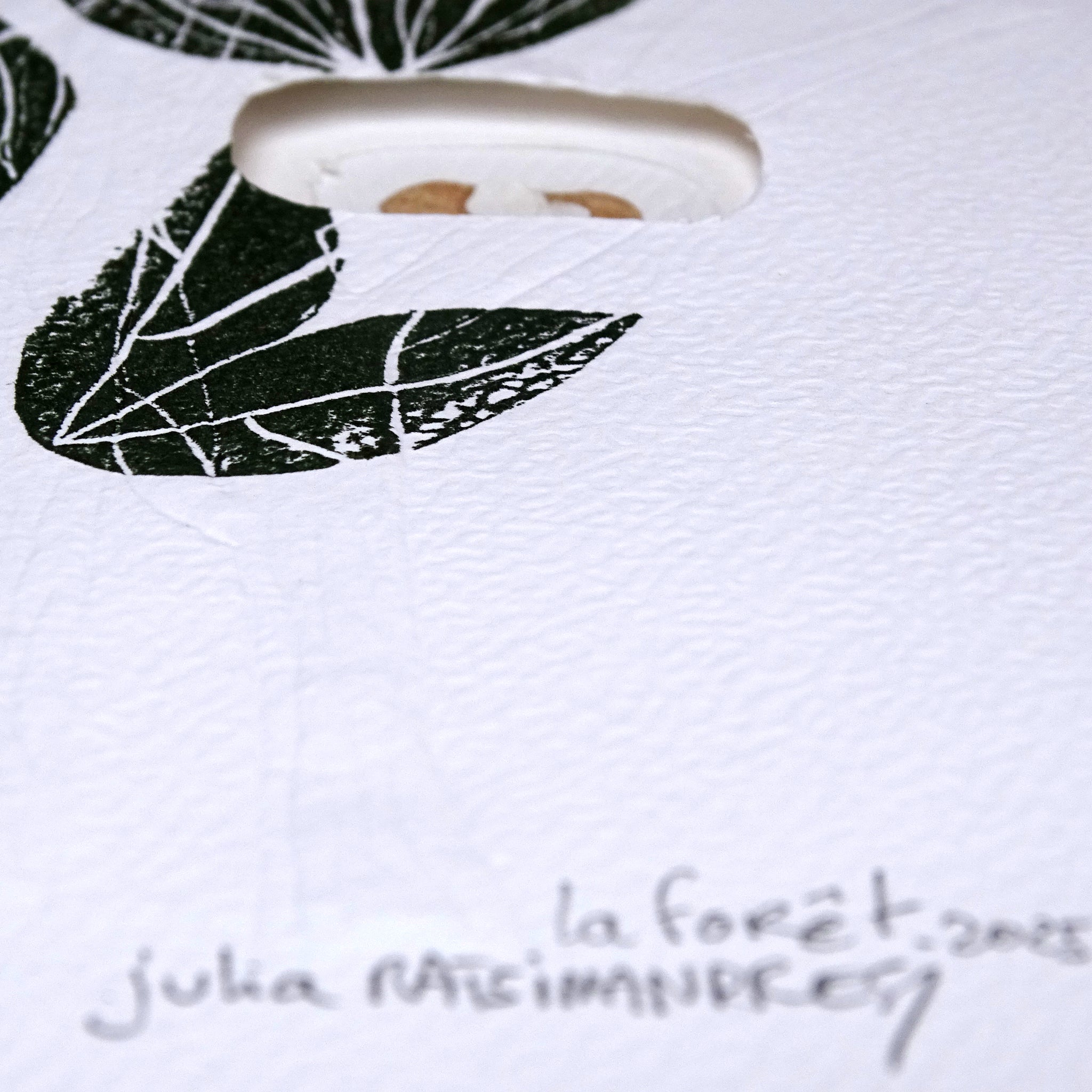 La Forêt - Illustration encadrée