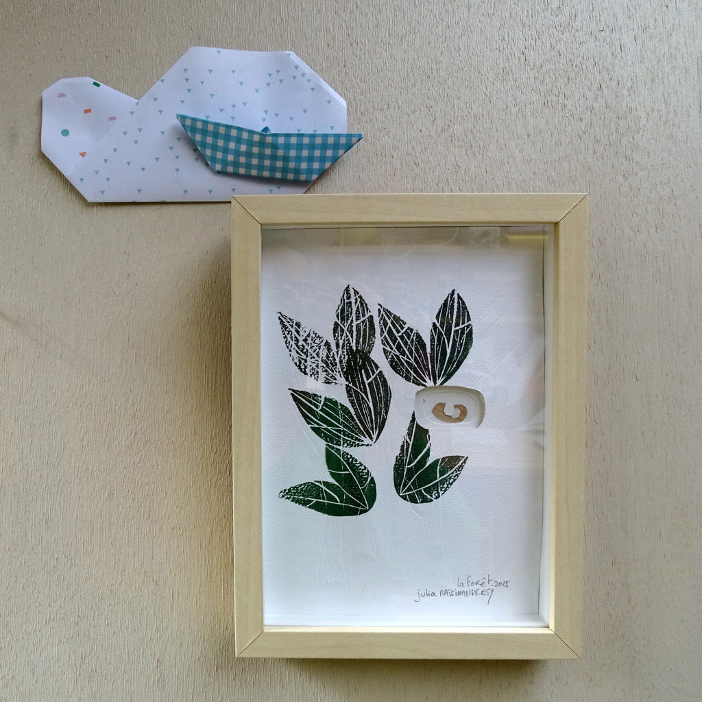 La Forêt - Illustration encadrée